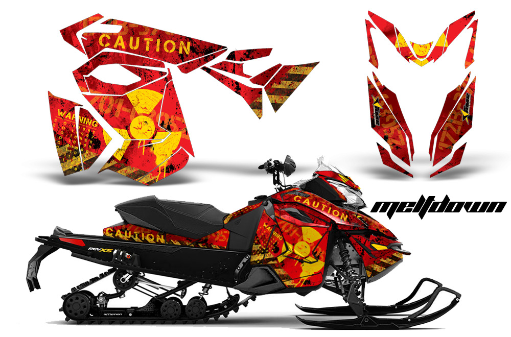 Ski-Doo Rev XS MXZ Renegade 2013 Graphics Kit MD YR